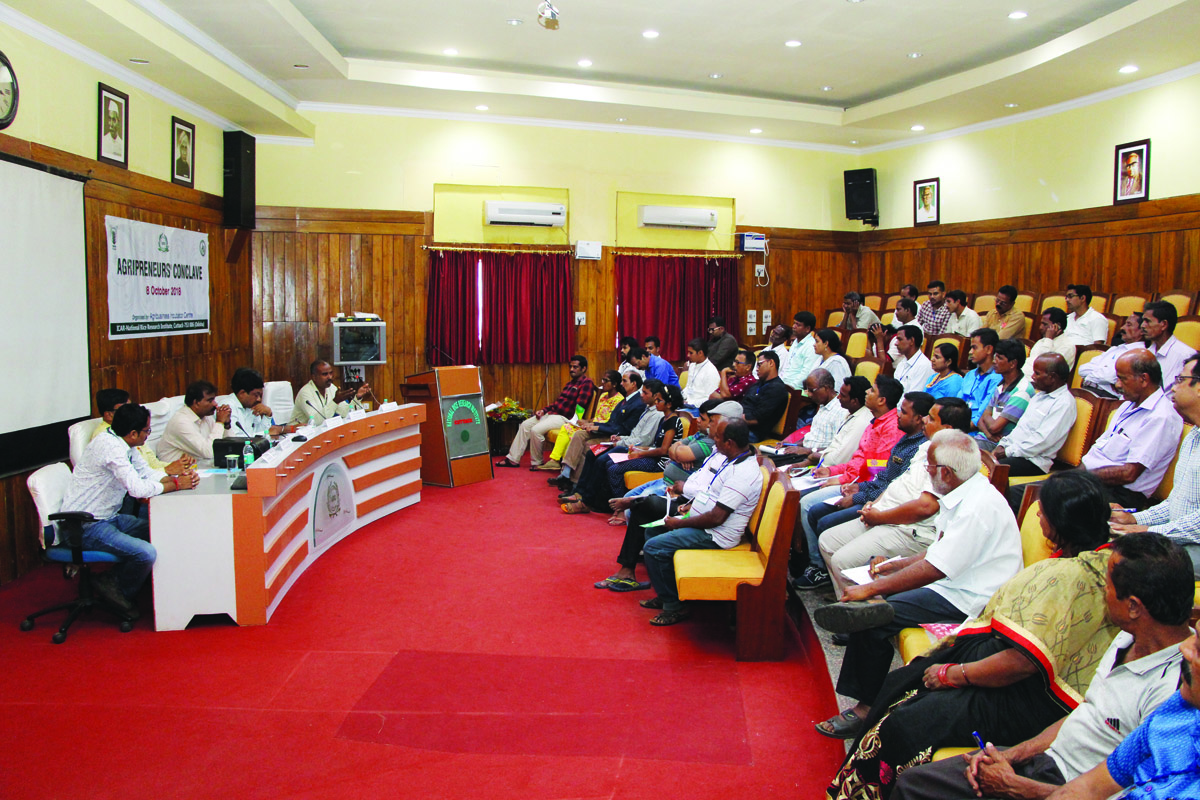 Agripreneurs Conclave at ICAR-CRRI